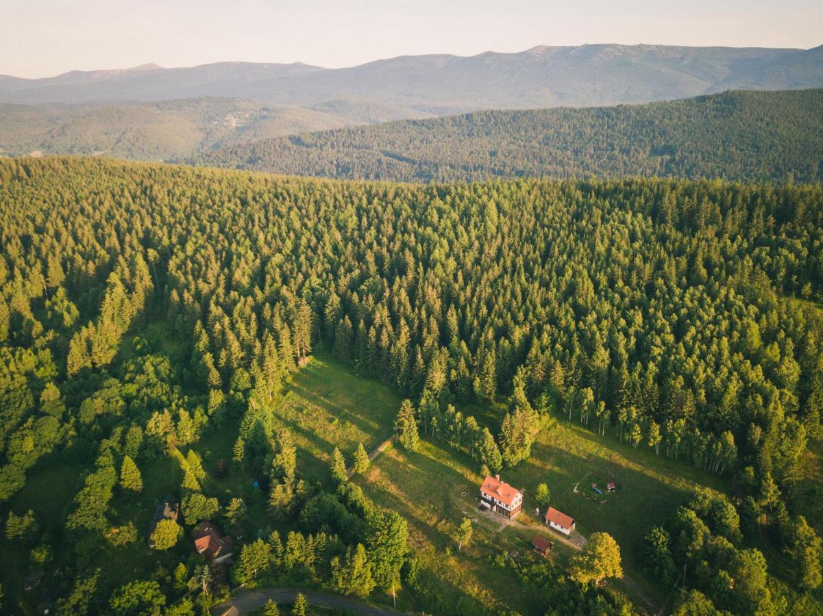 Izerski Horyzont - Dom Z Balia W Lesnej Perspektywie Kopaniec Luaran gambar